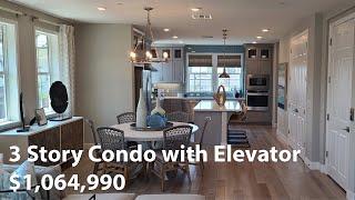 Elevator in a 3 Story Townhome Tour | Fremont, CA | 1,064,990 | 2,154+ Sq ft | 3 Bed | 3.5 Bath