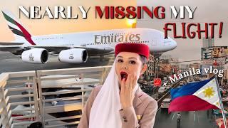 My CRAZIEST Emirates Cabin Crew Experience ️   I Almost MISSED My Flight