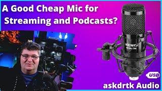 Is the Neewer NW-8000 usb Mic Any Good?