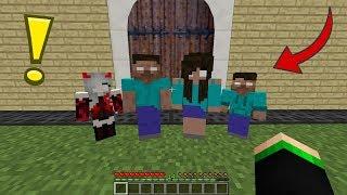 We found the herobrine family! - Minecraft