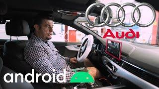 Sistem multimedia cu Android pe un Audi A5!