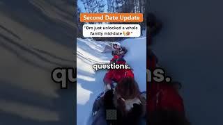 part 1 of 8. FULL VIDEO in bio. Ralph and Anna in Second Date Update
