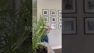 Creating a perfect gallery wall #homecontent