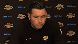 JJ Redick PISSED reaction to Lakers loss vs Rockets - Postgame Interview