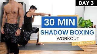 HOME WORKOUT SHADOW BOXING - ALL LEVELS - MINIMAL EQUIPMENT - DAY 3 - 2021 - JEREMY SRY
