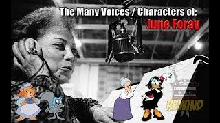 JUNE FORAY: The Many Voices / Characters of (Cartoon Voice Actor)