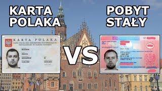 Карта Поляка VS сталый побыт (ПМЖ, pobyt stały): ключевые отличия