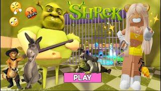 ESCAPE FROM EVIL SHREK  #simba #roblox