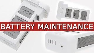 Phantom 3 + 4 | Battery Maintenance, Storage & Information