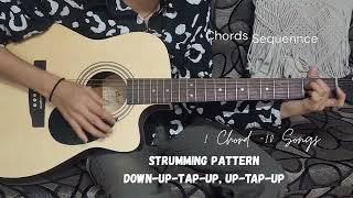 Play 100+ Bollywood Songs with Just 4 Chords | Easy Guitar Tutorial for Beginners  #learnguitar