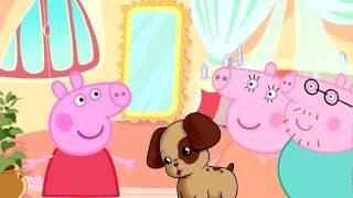 Свинка Пеппа Мультфильм Собака Пеппы укусила Джорджа  Peppa Pig