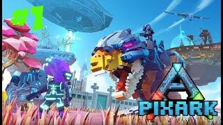 PixARK Skyward #1 Да начнётся выживание