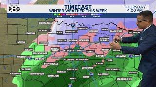 DFW Weather: Winter storm warning issued for Thursday - here's the latest snow forecast