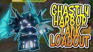 THE BEST TANK LOADOUT ON GHASTLY HARBOR IN DUNGEON QUEST!! (Roblox)