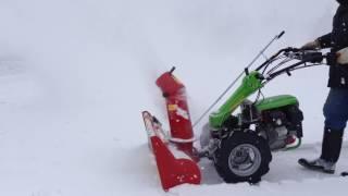 Casorzo 9 hp with Bittante Snow Thrower