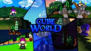 Как приручить боса и прокачать свой уровень в Cube World