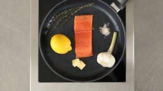 Lachs richtig braten - Die Fischexperten von Deutsche See machen's vor