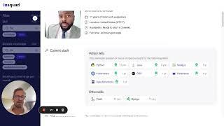 How to hire developer in two weeks — Insquad platform demonstration