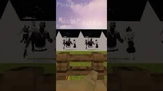 Shigure Ui Dance x 9mm but it's Minecraft Map Art Animation