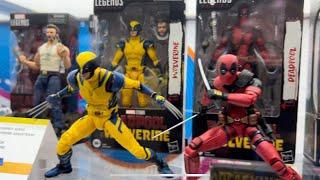 SDCC 2024 Hasbro Marvel Legends Series Booth Display DEADPOOL & WOLVERINE