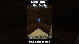 Minecraft Mini Earth || #minecraft #shorts #short #trending #viral #video #trend #fyp #viralvideo