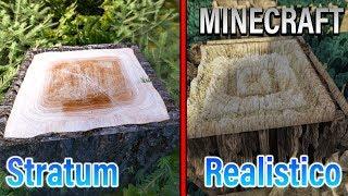 Minecraft Stratum Vs Realistico Texture Comparison MInecraft Ultra Realistic MOD