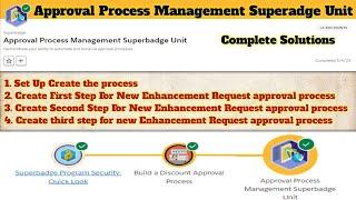 Approval Process Management Superbadge Unit | Salesforce Trailhead | Complete Solution