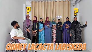 ASAD GABAR WALPO QIIMEY LABISKEEDA LACAGTA UU JOOGO QOF LABISKEEDA RAQIIS LOO MALEENAYA QAALI NOQDE
