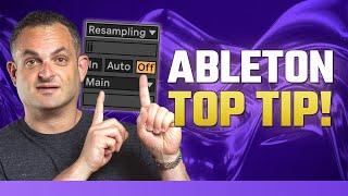 Ableton Live Resampling