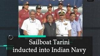 Sailboat Tarini inducted into #IndianNavy  - Goa News