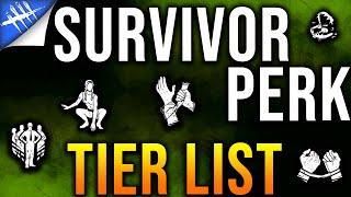 Dead by Daylight Survivor Perk Tier List - Patch 3.2.2