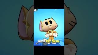 Sad Story Behind New Kit Skin ! Brawl Stars #shorts #brawlstars #brawlstarsshorts