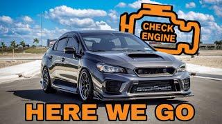 First Check Engine Light In The WRX