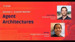 AI Agent Mastery: Agent Architectures