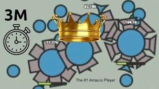 FASTEST 3M IN ARRAS.IO || 3m Overlord in Squads in 29 Minutes, 59 Seconds! (UNCUT) || Project Curt