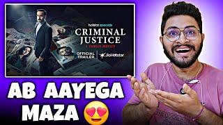 Criminal Justice Season 4 Trailer Reaction | Criminal Justice A Family Matter Trailer |Jiohotstar