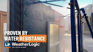 Proven by Moisture Resistance: LP WeatherLogic® Air & Water Barrier