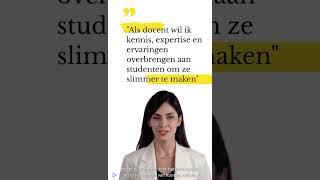 Waarom ben ik ondernemer | Docent