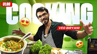 COOKING VEG BIRYANI FOR EVERYONE - VLOG 52