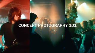 HOW TO SHOOT/EDIT GIG SHOTS | CONCERT PHOTOGRAPHY 101