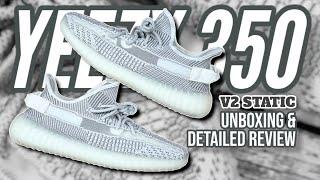 ADIDAS YEEZY BOOST 350 V2 STATIC | UNBOXING & DETAILED REVIEW