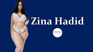 Zina Hadid Biography | Age, Height, Weight, Lifestyle, Net Worth | Moroccan Plus Size Curvy Model |