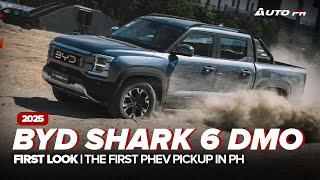 2025 BYD Shark 6 DMO | First Look | The first PHEV pickup in PH