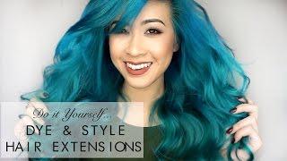 DIY - How to dye & style hair extensions (VP Fashion Hair Extensions)