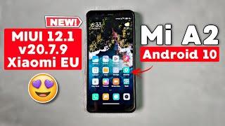 MIUI 12.1 v20.7.9 Xiaomi EU Port Rom for Mi A2 (jasmine sprout) Redmi Note 7 Based Android 10