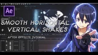 Smooth Horizontal + Vertical Shake - After Effects Tutorial