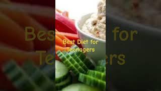 Teenagers Must Eat the Right Diet