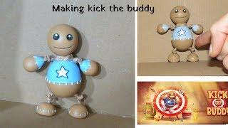 MAKING KICK THE BUDDY GAME IN REAL LIFE (carboard, clay)