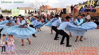 Entrada de la MOSEÑADA Sallka Huaynas y sus lindas cholitas de SALLCAPAMPA - ANCORAIMES 2024 