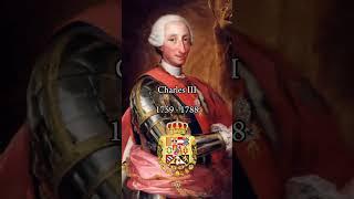 Spanish Monarchs during the history of Spain.